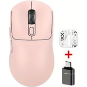 Resim Cloud011 Pembe Kablosuz Oyun Mouse Şarj Edilebilir 2.4g Taşınabilir Laptop Mouse Diğer 