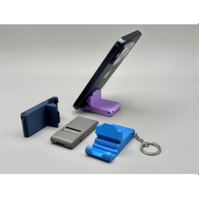 Resim Mini Telefon Standı&anahtarlık Mavi 