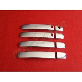 Resim Markadan Nissan Qashqai Sensörlü Krom Kapı Kolu 2007-2014 4 Kapı 