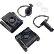 Resim Hightower Universal Motosiklet Parçaları Siyah Hızlı Çeyrek Dönüş Kaportası Fastener 