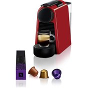 Resim Nespresso Essenzia Mini D30 Kırmızı Kapsüllü Kahve Makinesi 
