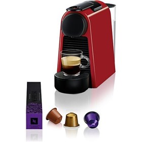 Resim Nespresso Essenzia Mini D30 Kırmızı Kapsüllü Kahve Makinesi 