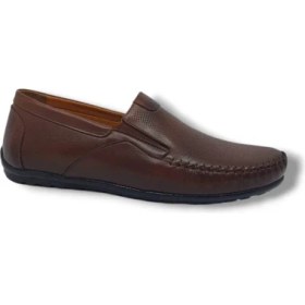 Resim Modesa 252 Erkek Taba Hakiki Deri Loafer Ayakkabı 