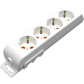 Resim Mutlusan RI-TECH TOPRAKLI DÖRTLÜ GRUP PRİZ - KABLOSUZ 