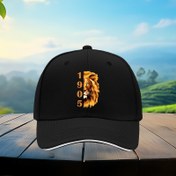 Resim Galatasaray Cimbom GS 1905 Aslan Tasarımı ile Ayarlanabilir Polyester Beyzbol Kapağı - Günlük Giyim için Şık Siyah Şapka, Paskalya, Şükran Günü, Babalar Günü Hediyeleri için İdeal 