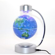 Resim Mıknatıslı Ortada Dönen Dünya Küre Model 2 