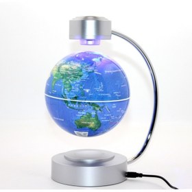 Resim Mıknatıslı Ortada Dönen Dünya Küre Model 2 