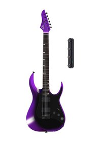 Resim Gtrs M800 Custom Limited Elektro Gitar Dark Purple 