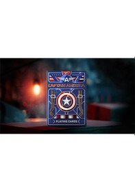 Resim Theory11 Captain America Premium Oyun Kağıdı İskambil Kartları Destesi 
