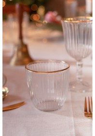 Resim Rakle Splendid Gold Su Bardağı Seti 4'lü 290 CC 