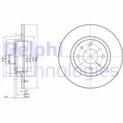 Resim DELPHI BG2411 Fren 0060808872 (WC829338) (Fiyat:2 Adet İçindir) 