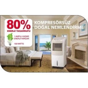 Resim Dijitsu VN11 130w Uzaktan Kumandalı İyonizer Hava Soğutucu Taşınabilir Tasarım Özellikleri ile 