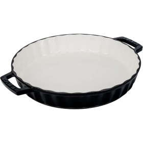 Resim Braventa Collection Lava Döküm Yuvarlak Rosto ve Fırın Tepsisi Edition Serisi Döküm Demir Yekpare Çift Kulplu ÇAP(Ø)30CM 