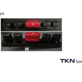 Resim Fı-fl-003 - Dörtlü Flaşer Anahtar Grubu Kartal 