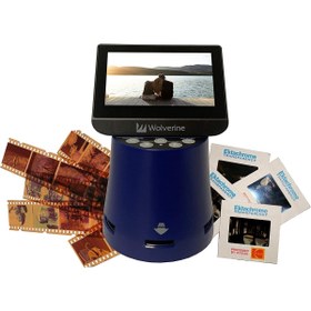 Resim Wolverine Titan 8-in-1 Yüksek Çözünürlüklü Film Dijital Dönüştürücü Ile 4.3 " Ekran 