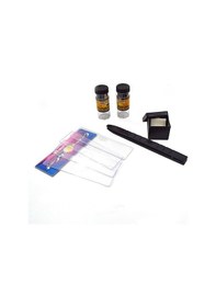 Resim Yenitech Eğitici Microskop Kiti Zoom Led Işıklı 100x 400x 1200x 