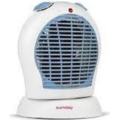 Resim Sunday SFH-02 Turbo Fanlı Oval Isıtıcı Beyaz-Mavi 