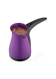 Resim Crown Crw-7124 1000w 400ml Elektrikli Türk Kahve Makinesi Plastik Cezve Ac220v 