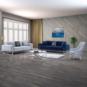 Resim Valens Koltuk Takımı - FER 602 A.GRİ / ÜÇLÜ / Kapitoneli 