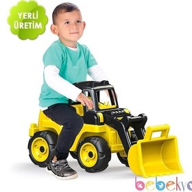 Resim Hareketli Kepçeli Üzerine Oturabilen Binici Dev Dozer 