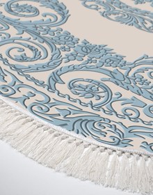 Resim Alanur Home Eko Trend Djt Yıkanabilir Kaymaz Taban 3 Lü Yatak Odası Takımı 747 Klasik Mavi 