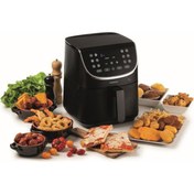 Resim Kenwood HFP80.000BK 7 lt Yağsız Airfryer Siyah 