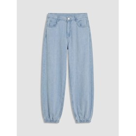 Resim LC Waikiki Lcw Kids Mavi Kız Çocuk Jogger Jean Pantolon 