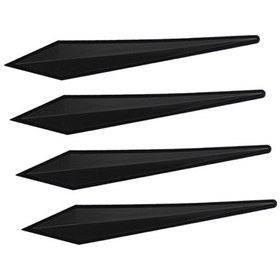 Resim Suntek 4 Parça Genel Araba Çizilmez Şeritler Koruyucu Siyah 