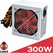 Resim Platoon Pl-9257 300w Gaming Pc Power Supply 12cm Geniş Fan Güç Kaynağı 