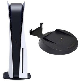 Resim Bosphorusboutique Vidası Tutucu Tabanı Stand Sabitleme Ps5 Oyun Montaj Konsolu İle İçin Dock Dikey Braketi Bilgisayar Ana Mx 