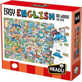 Resim Headu Easy English 100 Words City 