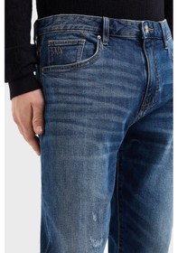 Resim Armani Exchange Erkek Kot Pantolon Xm000070 Af12965 Mb002 Mavi Mavi 