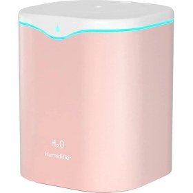 Resim Yatak Odası Için Nemlendiriciler, 2.2l Serin Sis Nemlendiricileri Yatak Odası Için, USB Taşınabilir Masa Nemlendiricisi, Sessiz Ultrasonik, Pembe (Yurt Dışından) 