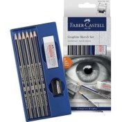 Resim Faber-Castell Goldfaber Dereceli Kalem Çizim Seti 
