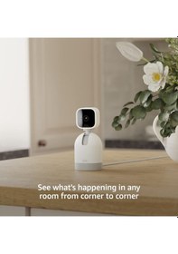 Resim Blink Mini Pan-Tilt Kamera | Dönen İç Mekan Kamerası, Siyah 
