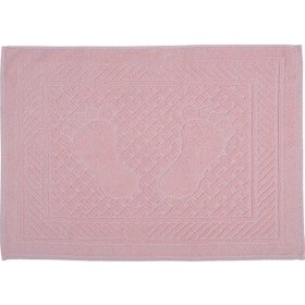 Resim Mira Home Ayak İzli Banyo Havlusu 100 Pamuk Yumuşak Ayak Havlusu 50x70 Cm Yeşil 