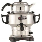 Resim Armağan 60 Bardaklık 6 L Çelik Elektrikli Çay Semaveri Inox Inox 