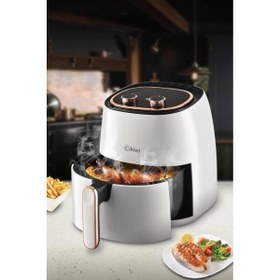 Resim Kiwi KAF5535 Airfriyer 5 L Beyaz Yağsız Fritöz 