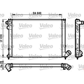 Resim MOTOR RADYATORU P406 (EM YM) XU7JP / XU7JP4 (1,8 8V / 1,8 16V) / (95 00) MANUEL KLIMALI 