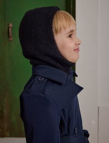 Resim Soft Balaclava Bere Siyah - Siyah / 4-9 Yaş 