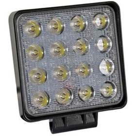 Resim 16 Ledli Kare 12 V-80v Motosiklet Farı 