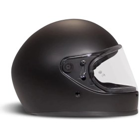 Resim DMD Fullface Rivale 06 Matt Black Kapalı Motosiklet Kaskı 