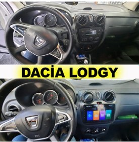 Resim Dacia Lodgy / Dokker 9 İnç 2012-2022 6-64 Pro Model Qled Ekran 9" 