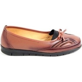 Resim Moda Ayakkabı 65.402 Frida Taba Kadın Babet Ayakkabı Taba 