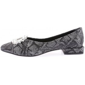 Resim Dgn Fb-15-23y Kadin Kristal Kare Tokali Babet FB-15-1563-R11294 Siyah 