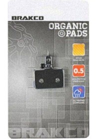 Resim Brakco Bp-10 Bisiklet Disk Fren Balatası Organik 