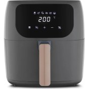 Resim Gri Sıcak Hava Fritözü, Sağlıklı ve Pratik Pişirme Cihazı 