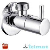 Resim Klozet Taharet Musluğu İtimat Delta Kollu Çeşme Krom 