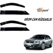 Resim Krom cam rüzgarlığı 1.2mm Volkswagen Bora 4'lü / CARU439 