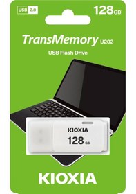 Resim Kioxia 128GB U202 USB 2.0 Bellek (LU202W128GG4) 